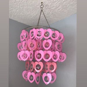 Pink Sparkle Chandelier